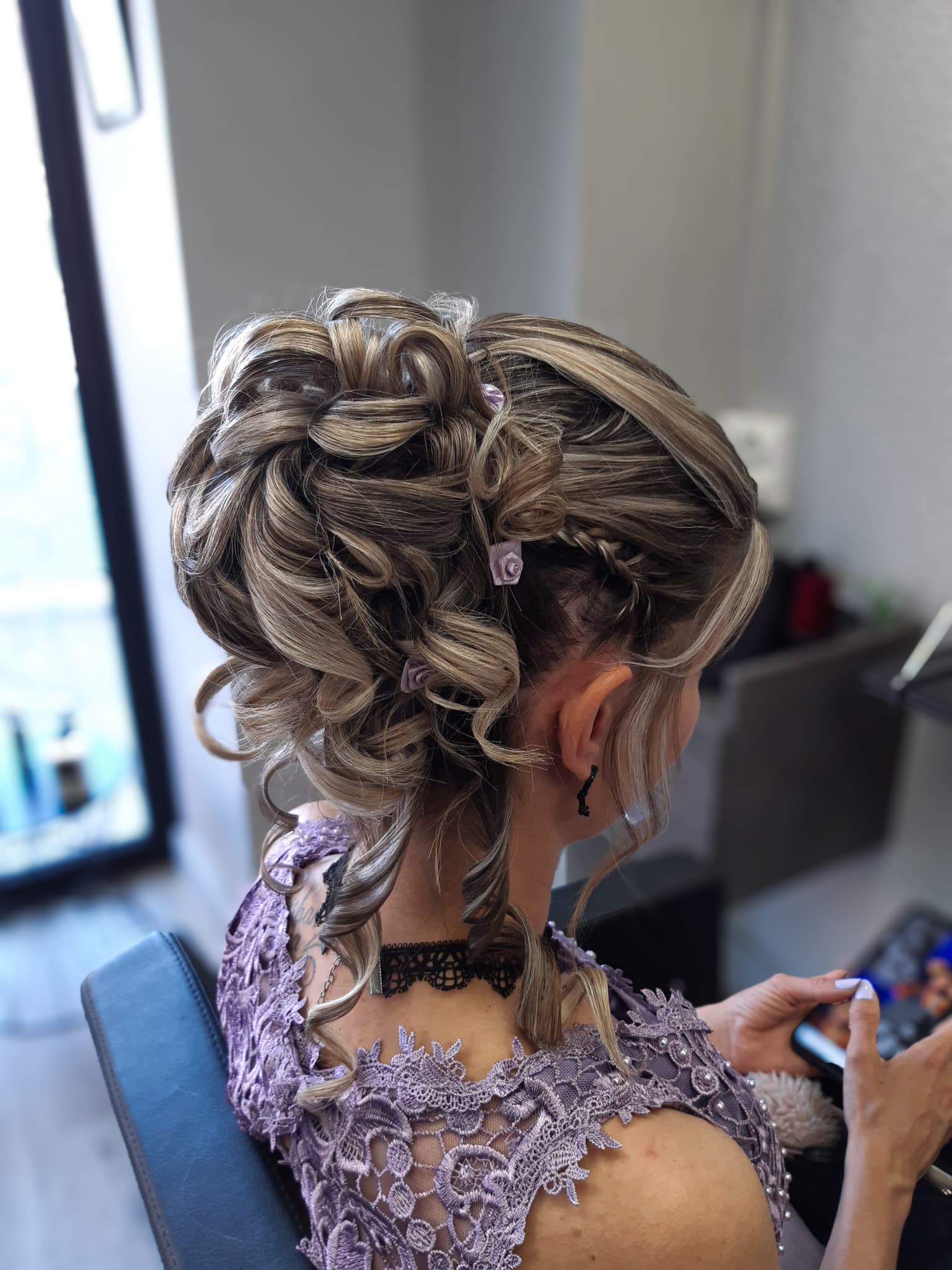 Brushing sculpté